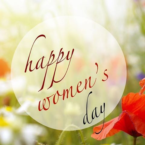 Dia internacional da mulher. Parabéns a todas as minhas amigas.