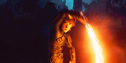 marlahey:  HTTYD2: Hiccup + Inferno&rsquo;s Monstrous Nightmare Blade 