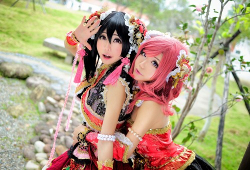 cosplay-soul: Niko Yazawa & Maki NIshikino | Love Live!