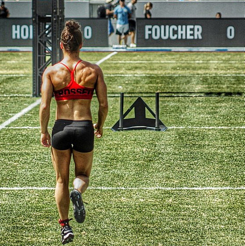 onlyfitgirls:  Julie Foucher CF Games 2014 