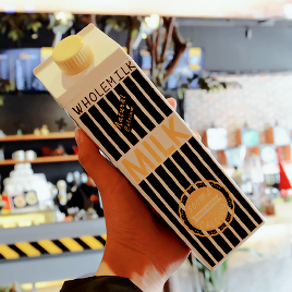 cute milk box bottle || discount code:  tumblr-Feb04   ♡ $60 off for new users ♡