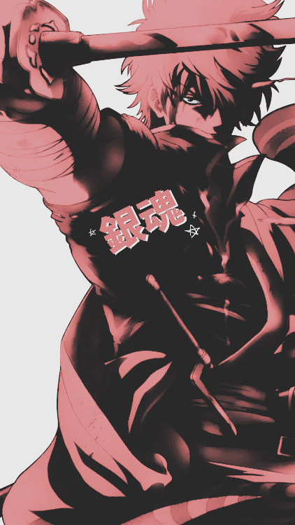 akainoyuki:   Gintama •  Gintoki, Katsura, Hijikata and Sougo • Mobile WallpapersRequested