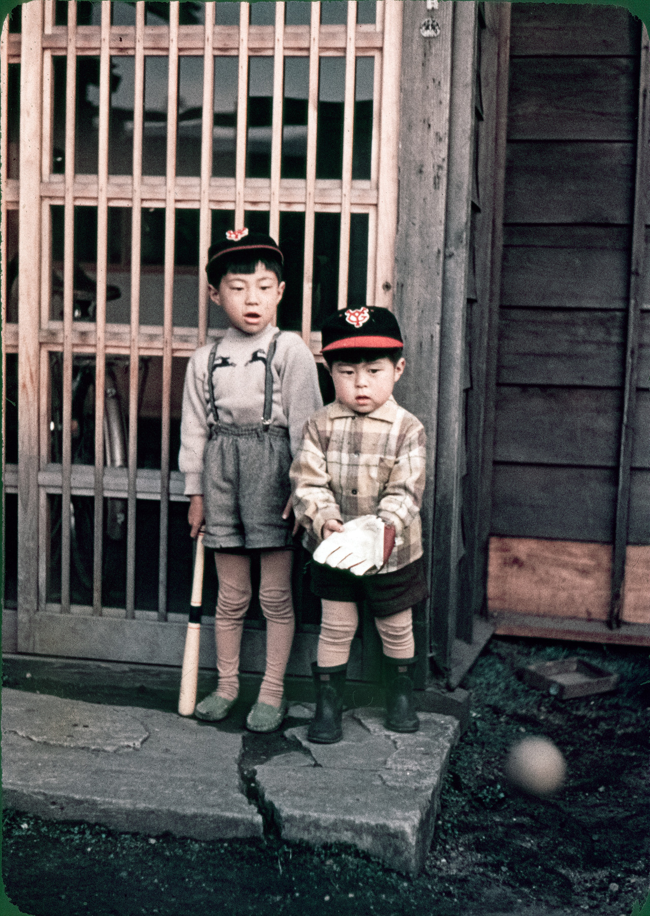 uncannyvalleyofthedolls:  Japanese children’s fashion in the 1950s. In each of