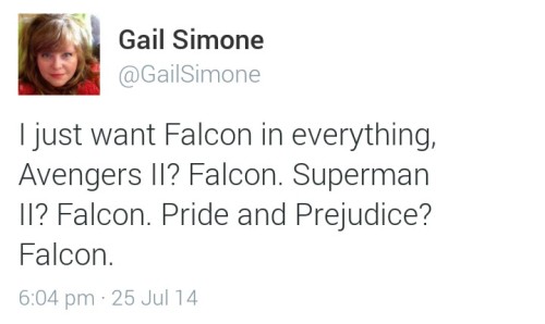 needstosortoutpriorities: gailsimone: Falcon! FALCON!