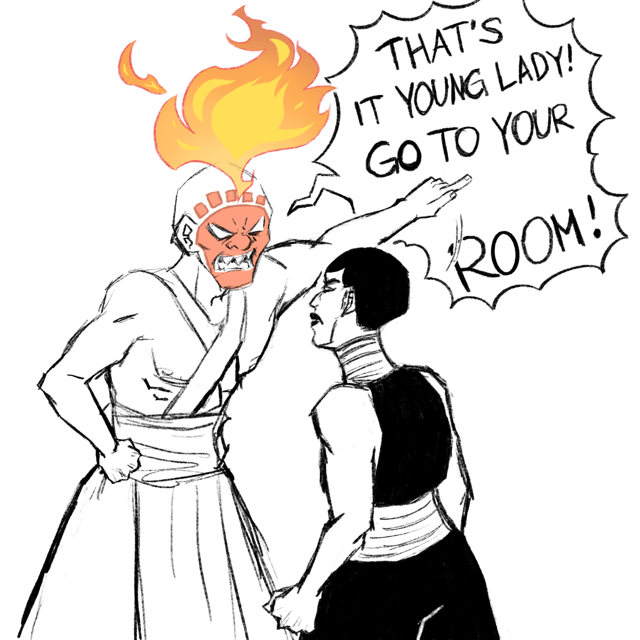 sleepy-onigiri:  Listen, if the flames don‘t extend when they‘re angry, there‘s