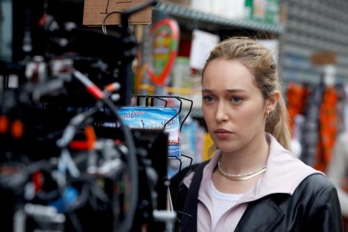 fy-alyciadc: Alycia Debnam Carey filming “Saint X” in nyc  via @stevesandnyc