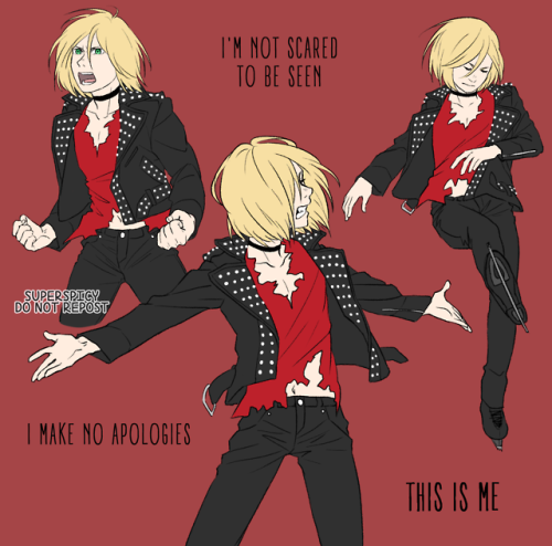 superspicy:  Yuri Plisetsky skated to This Is Me from The Greatest Showman(if the yoi universe is real i’m sure this song is what he gonna skate for the next season cuz this is so yuri)Took reference from This Is Me Dance Tutorial on Youtube and while