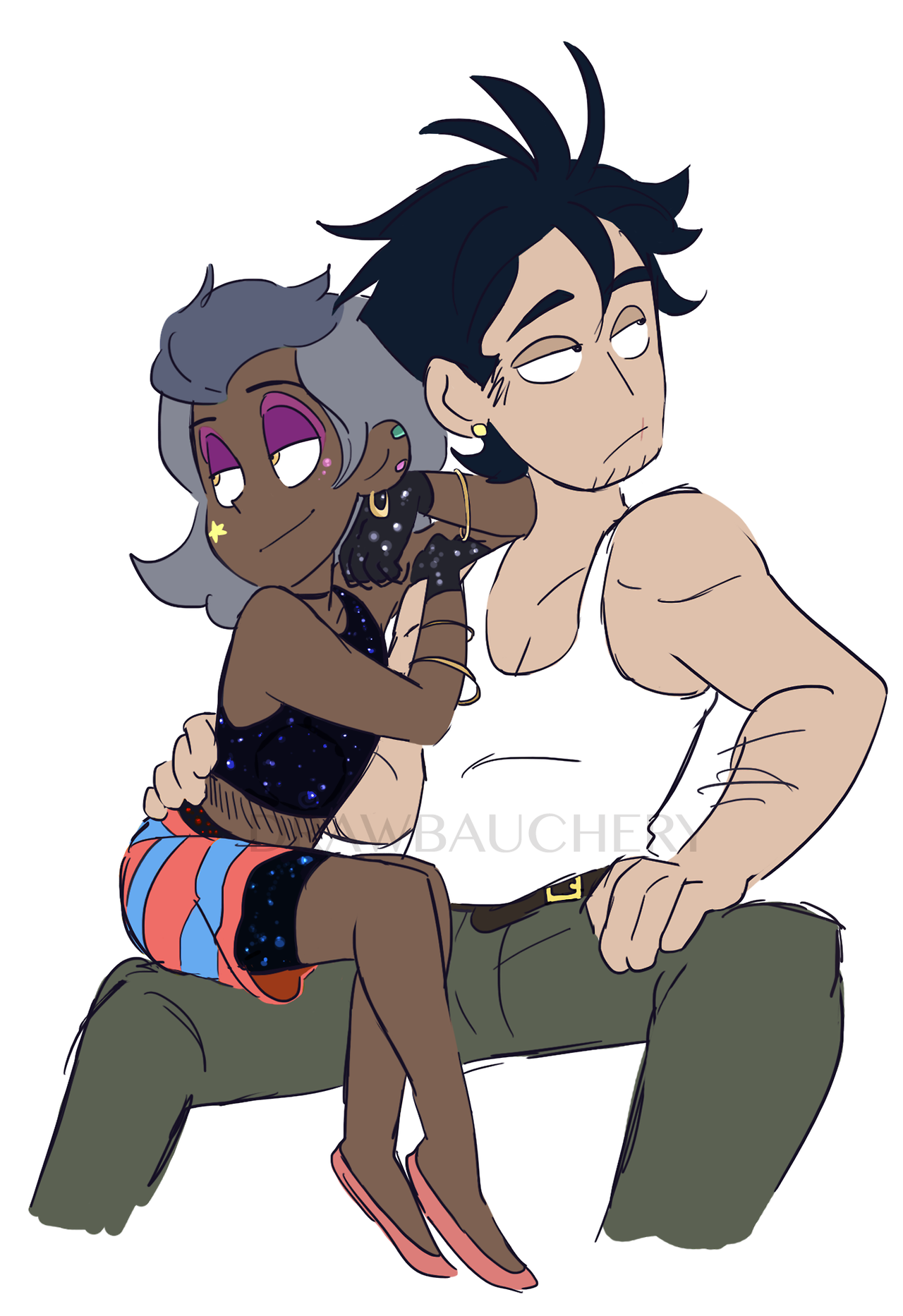 hear me out ok i don’t ask for muchmuscly introverted pyromaniac/smol hyperactive