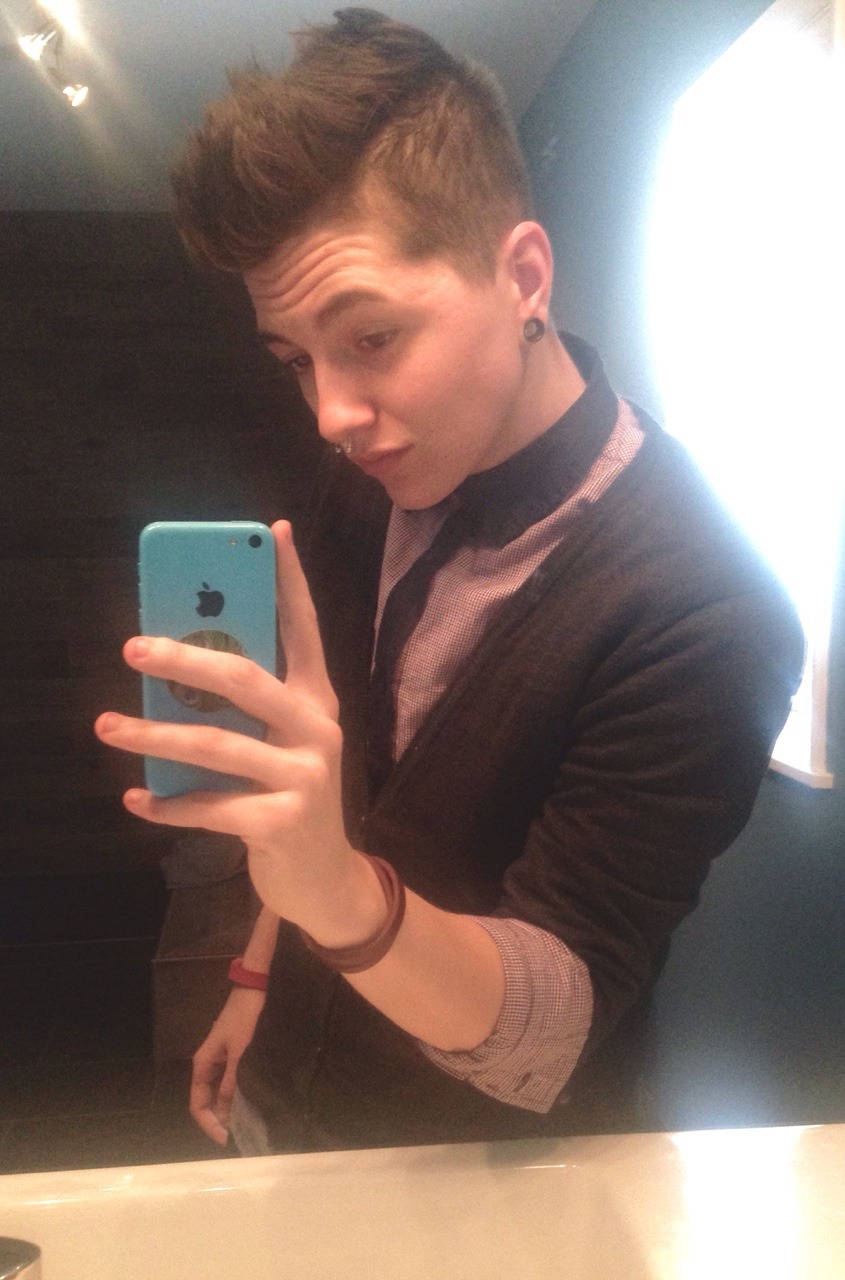 seethestarsablaze:  Happy Trans Day of Visibility y’all! have some old pics.Also