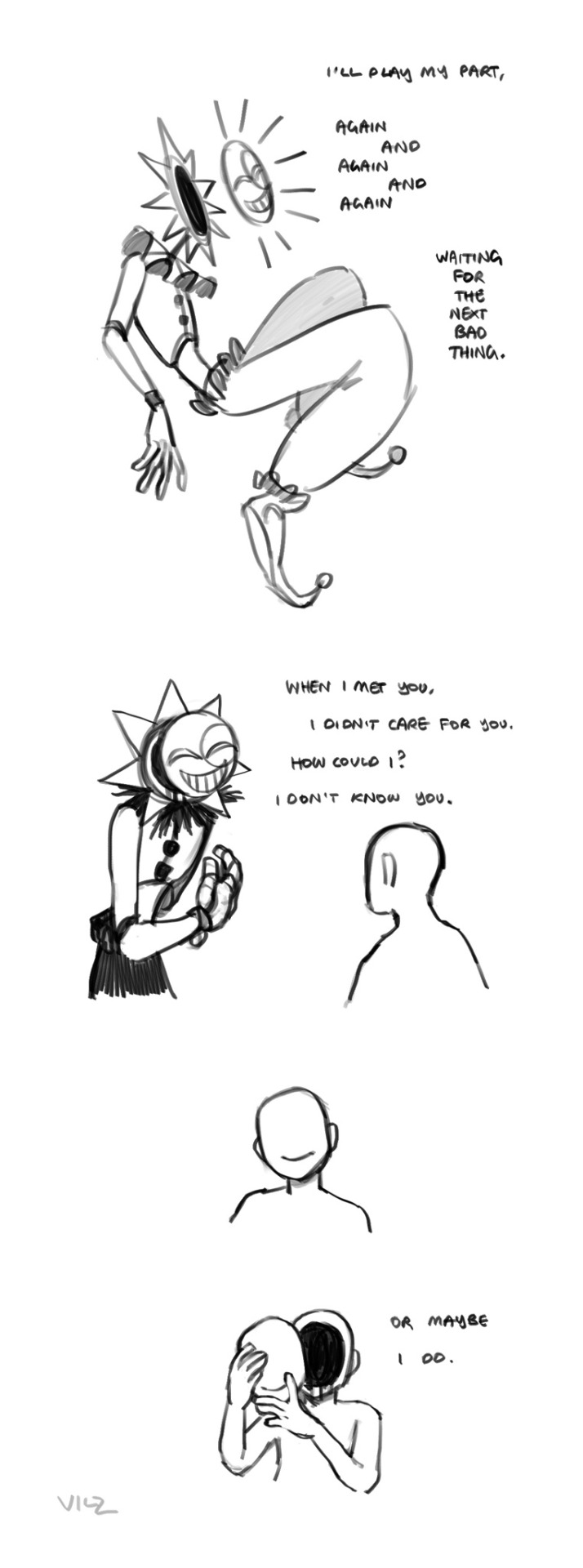 Haha * Draws Cryptic Abstract Bullshit About My Fic And Dies *