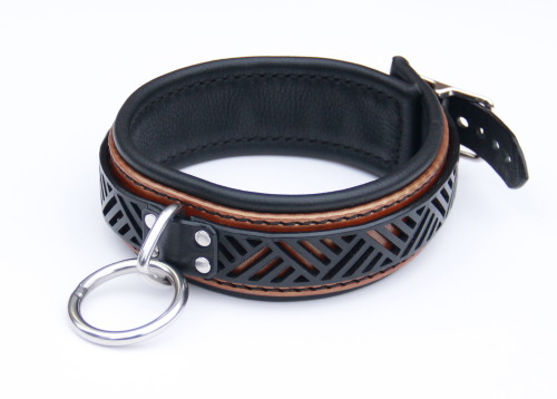 Fancy Padded Collar! This One Is An Updated Version Of A Previous Geometric Design Of Mine.