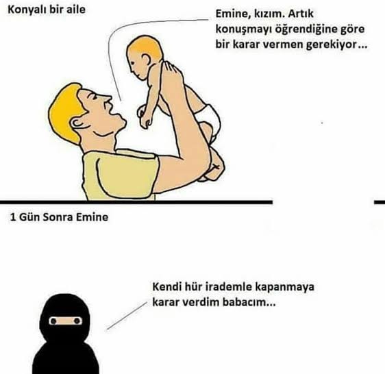 Konyalı bir aile Emine,...