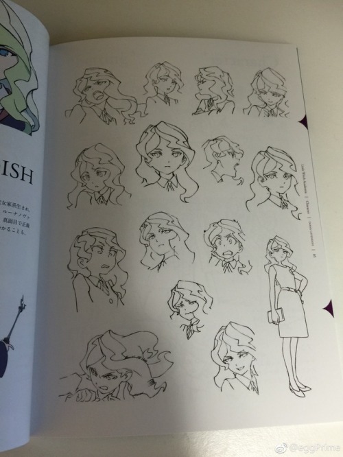 Concept art for episodes 19 and 20 of LWA TV; from the BD7′s booklet.