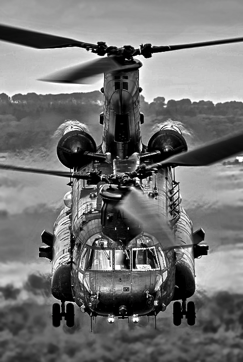 Best of military flights, the Boeing CH-47 Chinook