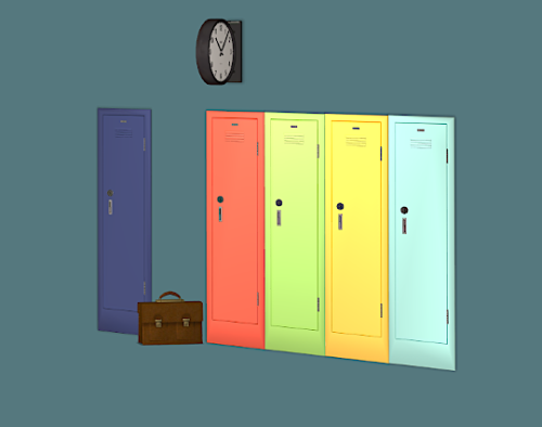 cluedosims: Back to SchoolATS’ School set    added shadows and ft hobby enthusi