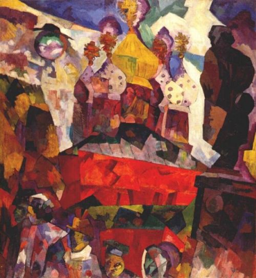 russian-avantgarde-art - Tverskoi boulevard, Aristarkh Lentulov