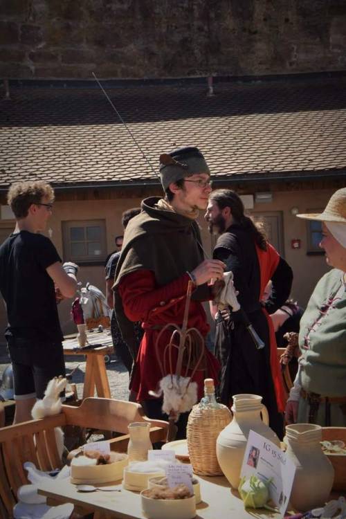 Me at a living Museum Day, Show the historical arms und matiral arts of the 15 century.