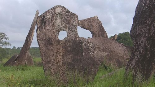 tomasorban: Calçoene menhirs, BrazilArchaeologists have discovered a pre-colonial astrologica