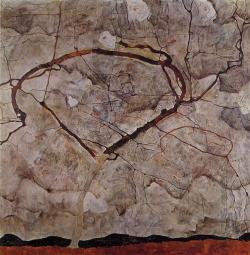 egonschiele-art:    Autumn Tree In Movement  1912  Egon Schiele  