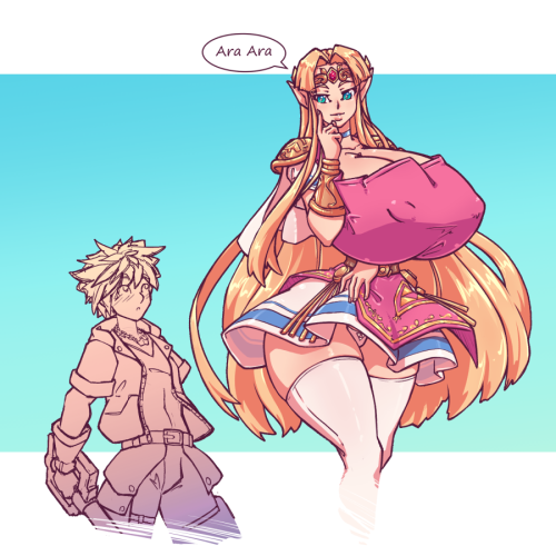 night647:Sora Arrives to Smash… just to find some very BEEG princess, maybe she got a buff wi