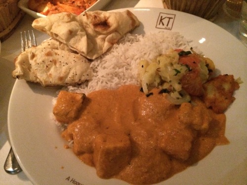 Paneer korma, cauliflower, rice and nan breads (Kennington Tandoori, Kennington)
4/5 - This was all very enjoyable. You can’t really go wrong with paneer in my book, though.