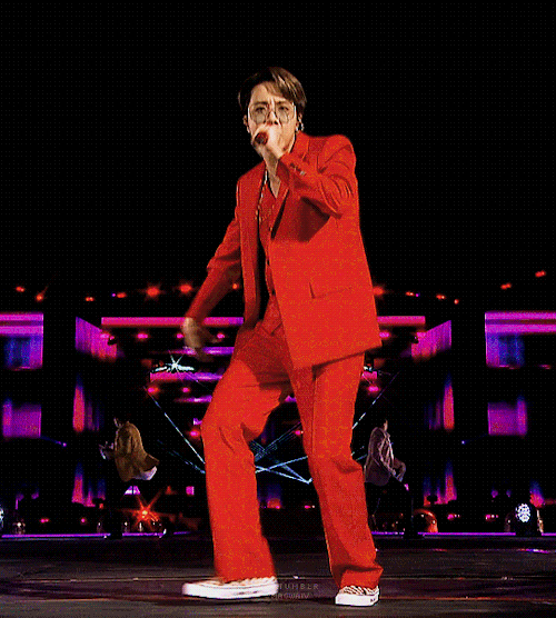 Jung Hoseok red suit | Greeting Card