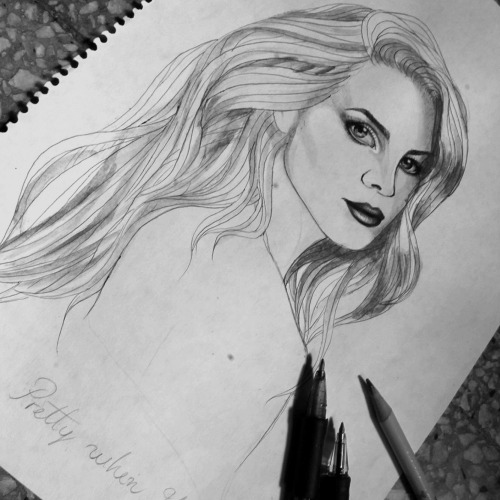 victordavidl:  Lana del Rey Again.. (unfinished). 