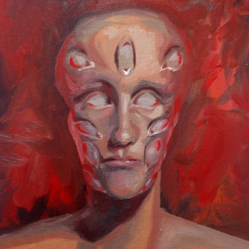 Another Painting I'm Working On For My Portfolio. I Realized I Liked Characters With Three Eyes, And