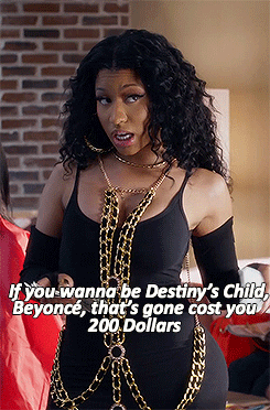 yeezusxvi:  Nicki Minaj in Barbershop 3 