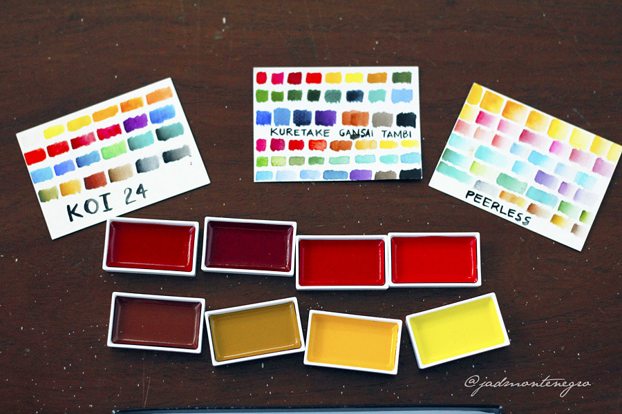 Kuretake Zig Gansai Tambi Watercolor Set of 24 Colors