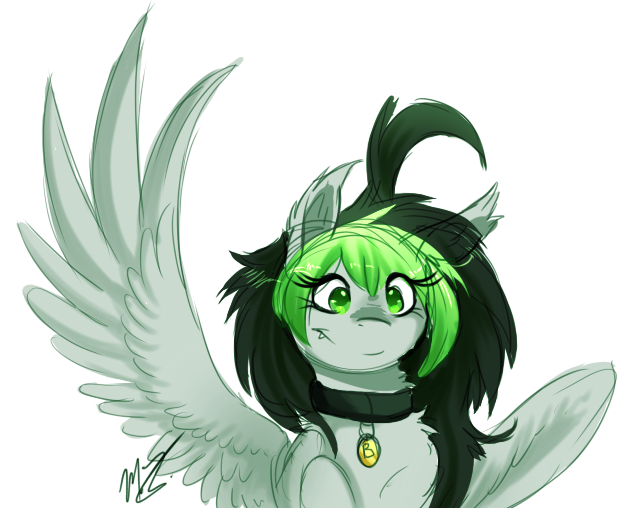 askbreejetpaw:  azula-griffon:  askbreejetpaw I drew u fanart because mlpartconfessions