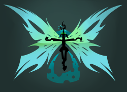 mbulsht:  The Queen of Changelings by *Underpable  This would make a bitchin tatoo.