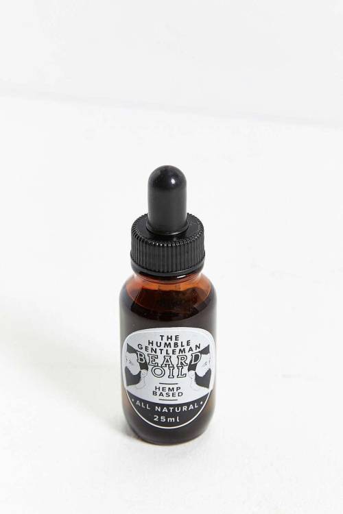 wantering-blog: Keep Your Hair On!The Humble Gentleman Beard Oil is made with soothing hemp seed oil