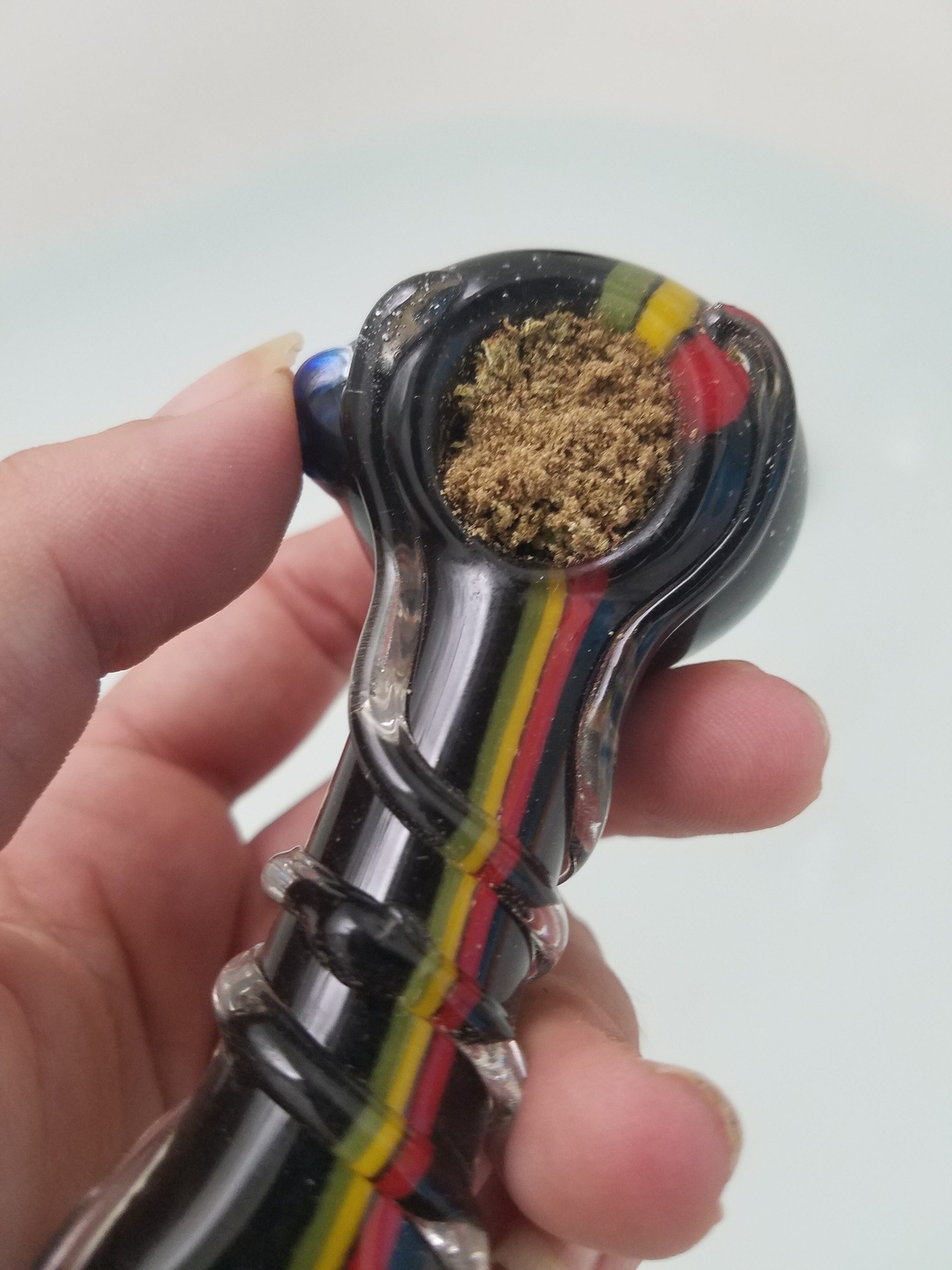 bre-is-stoned:  No better way to relax than a kief bowl in the tub. 