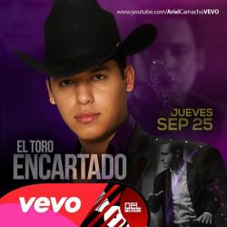 arielcamachoylosplebesderancho:  Este Jueves 25 ElToro Encartado por VEVO Produccion por @DelStudios #DelRecords @LosPlebesDelRancho 