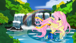 madame-fluttershy:  Fluttershy SuperSport (Vacation Special - 16x9) by ~HalfDeathShadow  Omigoshsoprettay &lt;3