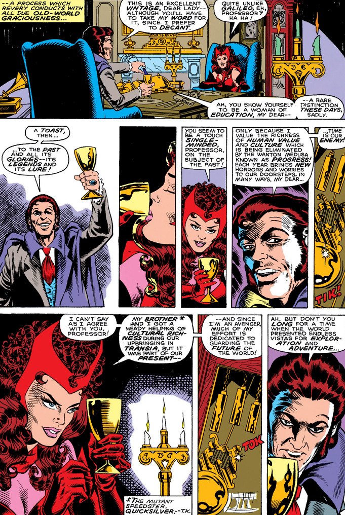 It's Different Than the Comics: Scarlet Witch