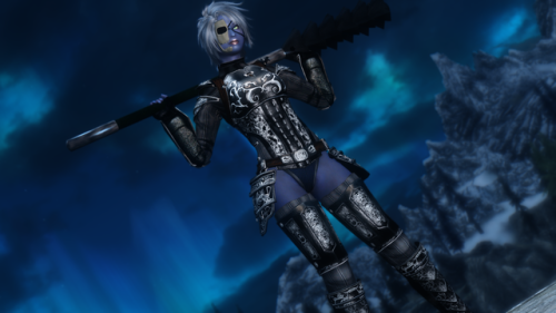 TwitterにうｐしたSkyrim単発ネタ画像まとめ Sword Dancer Guards Overhaul - New Armors and Weapons Ebony Valkyrie arm
