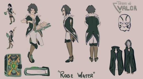 Rose - character illustration sketchI’m still deciding between the original name I came up for her y