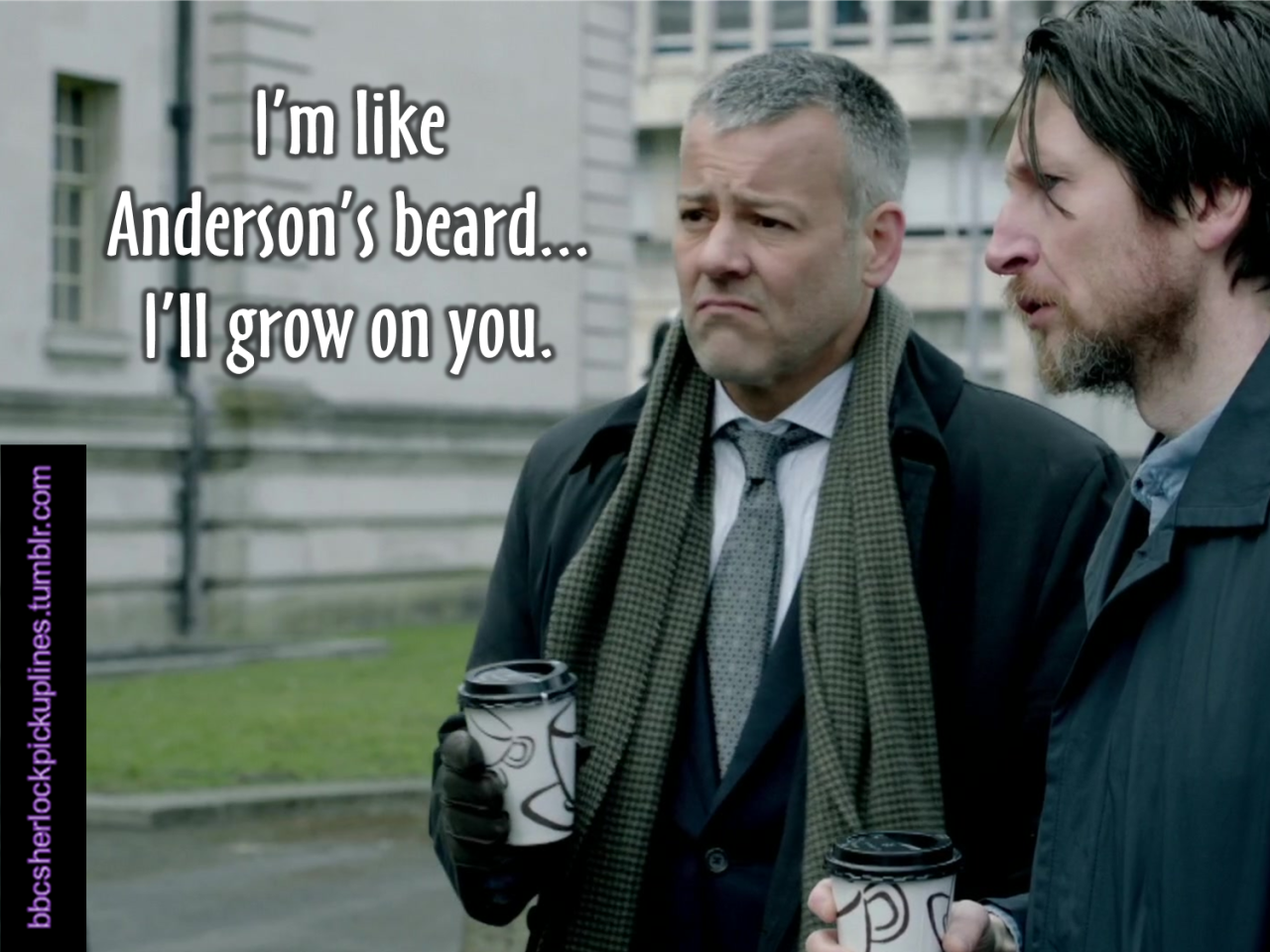 &ldquo;I&rsquo;m like Anderson&rsquo;s beard&hellip; I&rsquo;ll