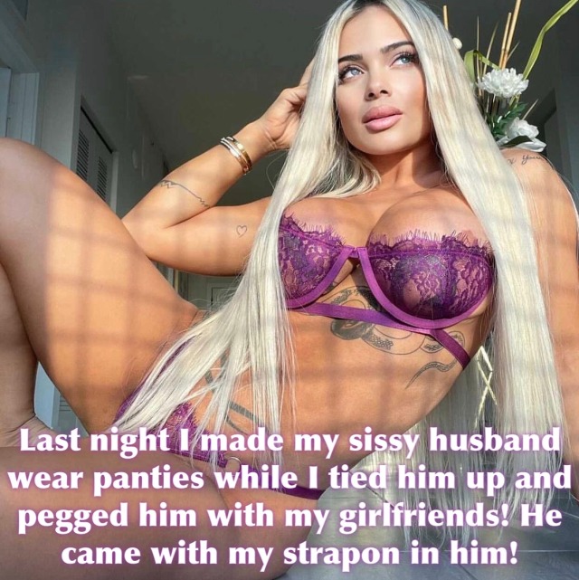 Porn Pics sissy-slut-captions: