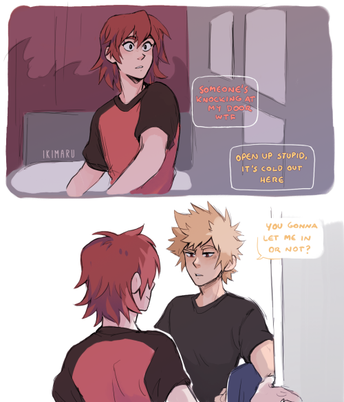 ikimaru: friend showed me this meme and it reminded me of Bakugo so I had to draw it lool