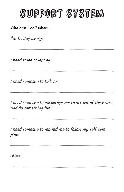 selfcarezine:The Self Care Journal is 100 pages of worksheets, journal prompts, coloring pages, and 