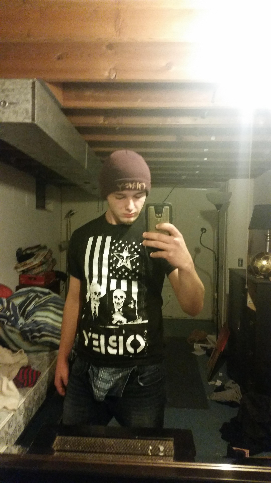 aplethoraofmen:Basement Obey