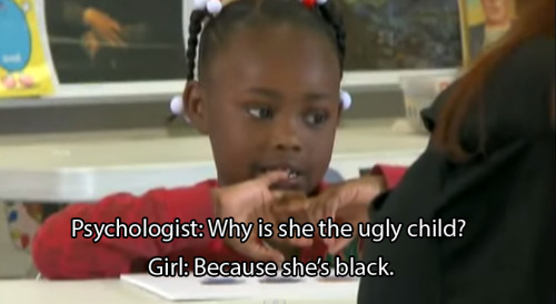 sophisticantsophia:  4tripletts:  fullten:  When little black girls, especially little black dark skin girls, enter this world it is very clear, the rules are made very aware, who is beautiful, and valued, and who is not. Simply because we are black,