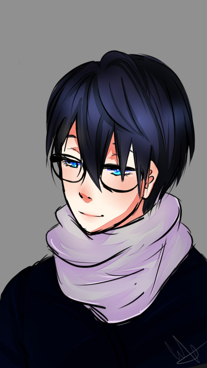 peppersnot:haruka? haruka. winter haruka. with glasses. because i like glasses and its getting cold