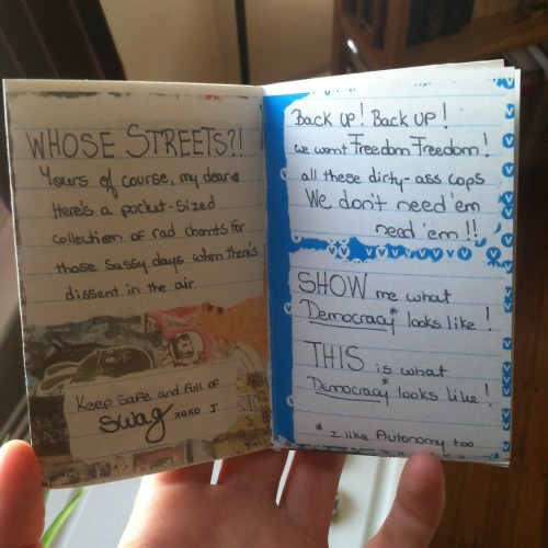 Pocket Chants zine by the awesome whereyoufromfrom ! Thank you so much!!!