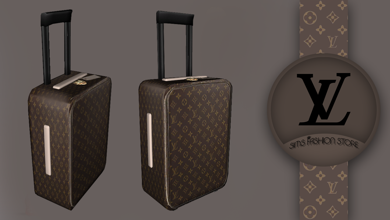 Louis Vuitton Luggage Set, Louis Vuitton, via Tumblr