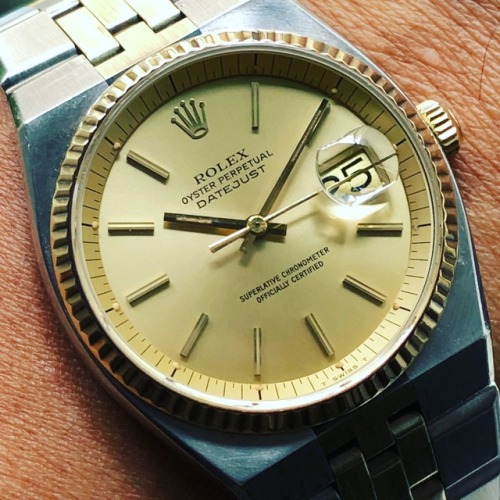 Rolex 1630 twotone datejust 50 anniversary