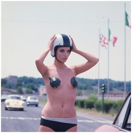 mudwerks:  (via Elsa Martinelli in AutoDrome in Rome 1960s | © Pleasurephoto) 